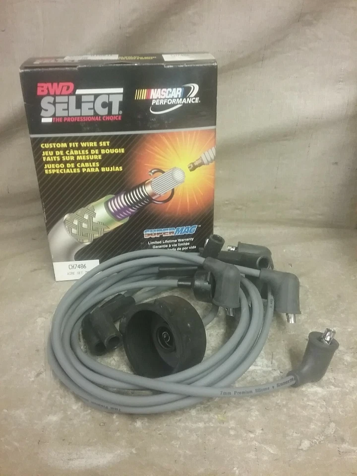 Nuevo juego de cables de bujía de encendido personalizado BWD Select CH7486 Foto 1 de 2