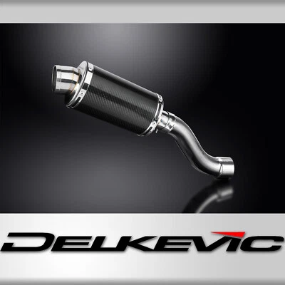 Kit silenciador escape carbono ovalado 9" Slip On Ducati Monster 1200 y 821 2014-2020 Foto 1 de 4