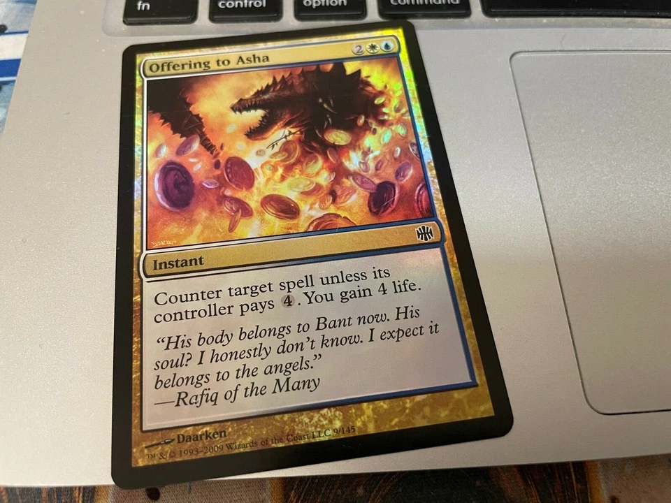 MTG - Offering to Asha - Alara Reborn - Foil - LP - Common  - Image 1 of 1