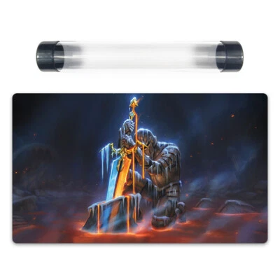 M-T-G Sword of Fire and Ice Playing Mat Board Game Playmat Free Best Tube - Image 1 of 2