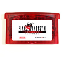 Final Fantasy 6 VI Advance Restored for Nintendo Game Boy Advance RPG GBA cart