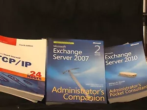 Microsoft Exchange Server 2007/2010/TCP/IP 3 Brand New Books - Zdjęcie 1 z 4