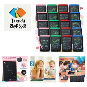 20 Pack LCD Writing Board for Kids, 8.5 Inches Doodle Board Reusable Board Sc... - Bild 1 von 8