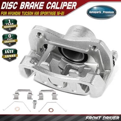 Pinza de freno de conductor delantero con soporte para Kia Sportage Hyundai Tucson 16-21 Foto 1 de 4