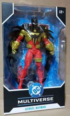 McFarlane DC Multiverse Azrael from Knightquest Black and Gold figur (PRE-ORDER)