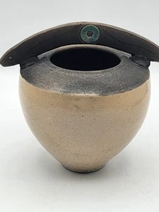 Vintage 1992 Roku Art Pottery Vase Signed . - Picture 1 of 19