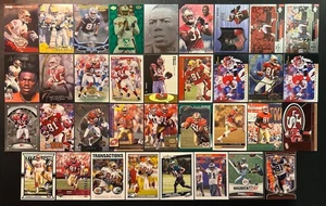 Terrell Owens (lote de 35 tarjetas) con radiocontrol e insertos de novato 49ers Cowboys Salón de la fama como nuevo - Imagen 1 de 5