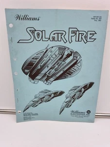 Williams SOLAR FIRE Pimball Electrical Diagrams Manual/MANUALE SCHEMI ELETTRICI - Imagen 1 de 3