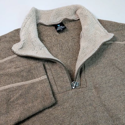 Suéter Kuhl Mujer XL Acrílico Alfpaca Vellón 1/4 Cremallera Foto 1 de 4