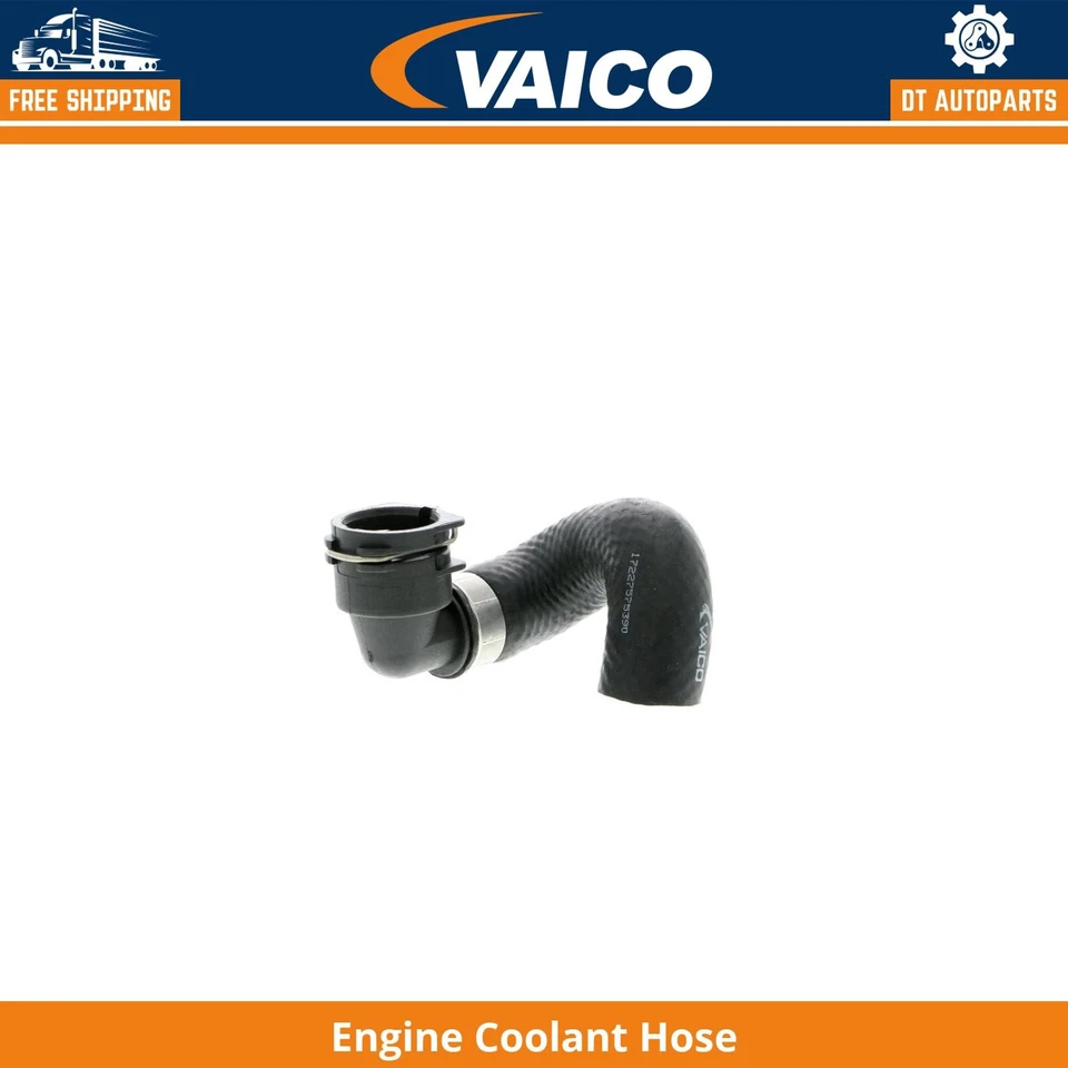 适用于 2009 - 2016 宝马 750i 4.4L V8 发动机冷却液软管 Vaico 2010 2011 2012 2013 — 第 1/1 张图片