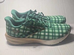 Brooks Launch 10 Run Luck St. Patrick’s Day Men’s Running Shoes Size 10.5 Green - Picture 1 of 17