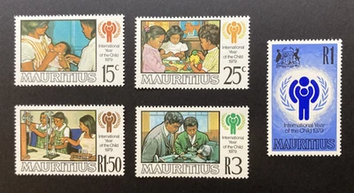 Mauritius - 1979 International Year of the Child Set of 5 Stamps (MNH). - image 1 of 2