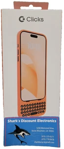 Spice Orange Clicks Tastatur für Apple iPhone 16 Pro Max - Neu! - Bild 1 von 3