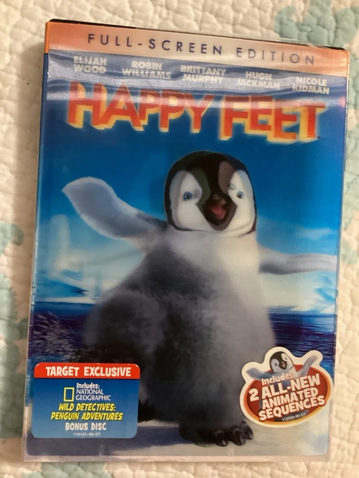 Happy Feet: Full Screen Edition DVD Opened - Image 1 of 1