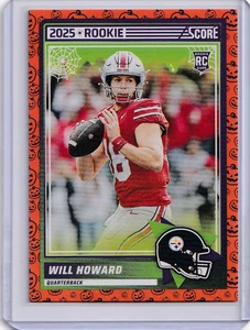 Will Howard 2025 Score-A-Treat FOOTBALL #3 Pittsburgh Steelers Rookie RC - Picture 1 of 2