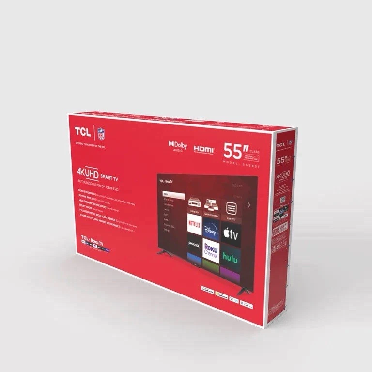 TCL 55S421 55" 4K LED Smart TV - Black - Image 1 of 1