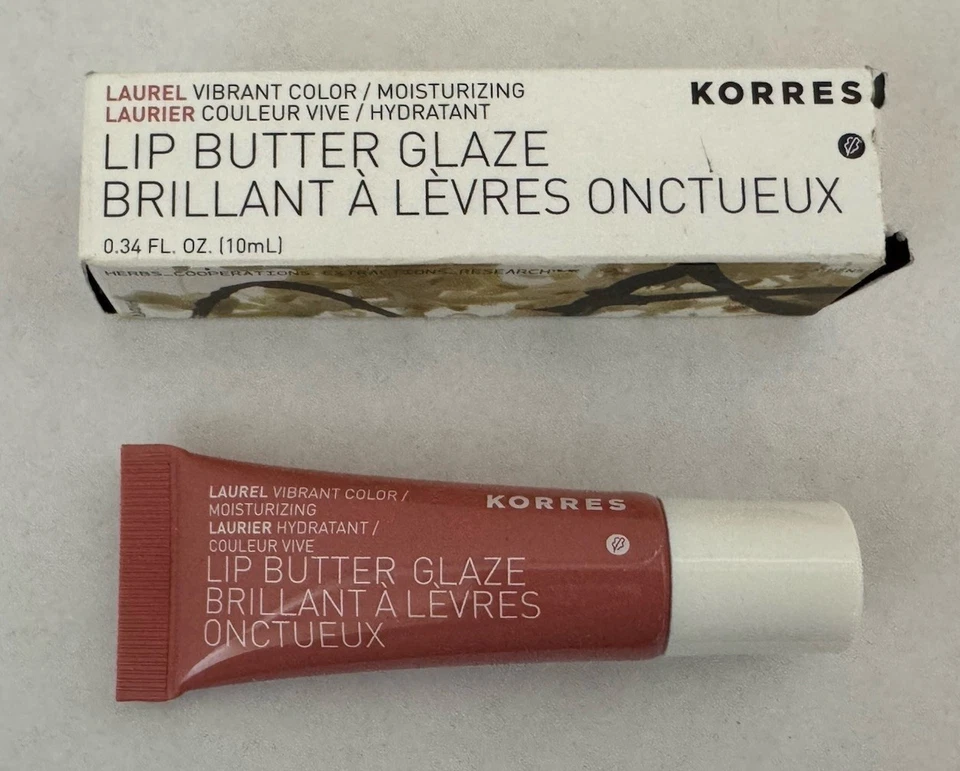 Esmalte de mantequilla de labios Korres 0,34 fl oz / 10 ml - Laurel  Foto 1 de 1