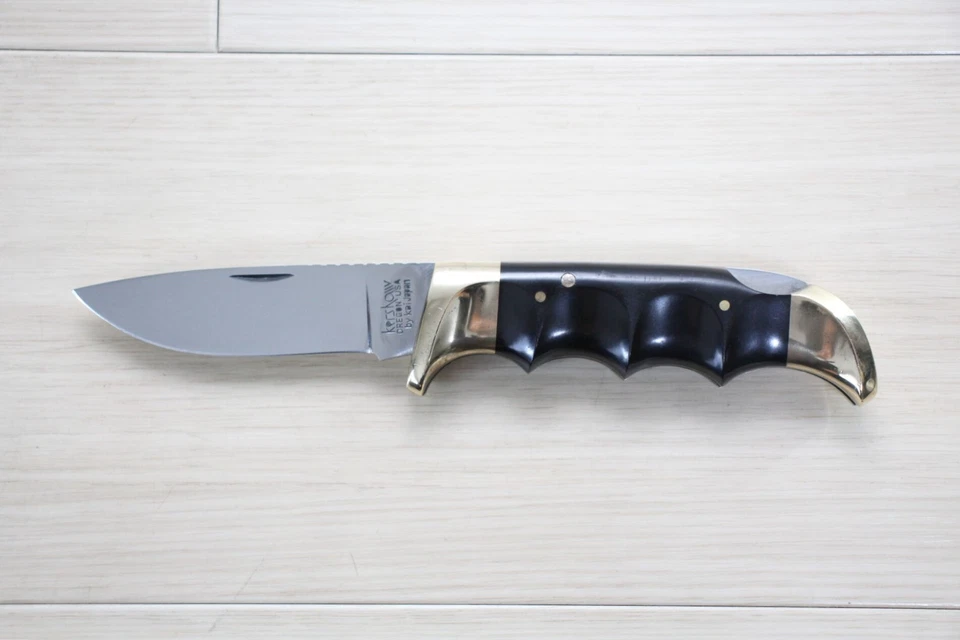 Kershaw 1050 Folding Field Knife by Hattori Seki Japan 1980s Original D29 - Image 1 of 4