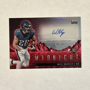 2024 Topps Midnight Rookie Horizon Signatures #RHS-WS Will Shipley /99 Eagles - Bild 1 von 6
