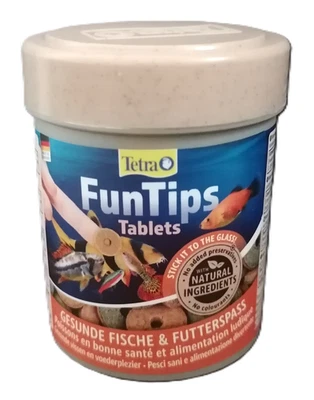 TETRA GMBH Tetra FunTips 165 Tbl Futter Hafttabletten für Zierfische