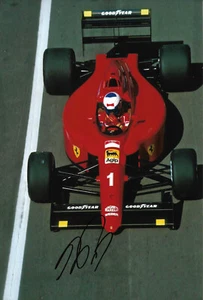 Alain Prost "Ferrari" signed 8x12 inch photo autograph - Picture 1 of 1