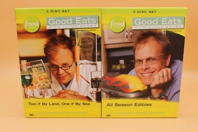 Good Eats with Alton Brown: All Season Edibles and Two If By Land 2 DVD's Food - Image 1 of 4