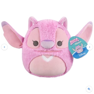 Original Squishmallows Fuzz-A-Mallows Plush Disney Angel 20cm - Picture 1 of 24