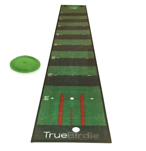 10ft Indoor Putting Mat with Putting Green Alignment Tool and Cup *Returned - Picture 1 of 8