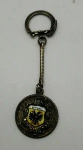 Vintage Ettal, Garmisch-Partenkirchen, Bavaria crest travel souvenir keychain - Picture 1 of 6