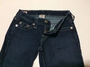 True Religion NWOT Women’s 25 size Dark Blue Jeans - Picture 1 of 11
