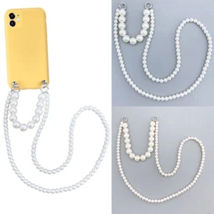 Perlen-Handy-Lanyard Für Frauen Diy-Hängeseil Für Handyhülle Tasche 🔥 - Zdjęcie 1 z 7