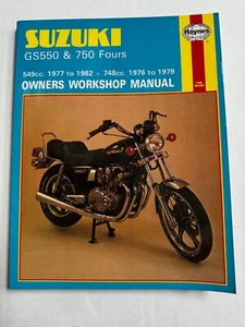 Haynes Workshop Service & Repair Manual (363) Suzuki GS550 GS750 Fours - Picture 1 of 3