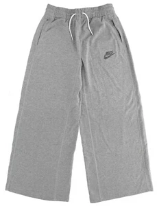 Nike Women's Sweatpants CZ4571 Loose Fit Terry Lined Wide Leg Polycotton Pants - Picture 1 of 5