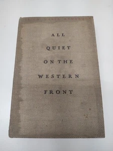 ALL QUIET ON THE WESTERN FRONT 1929 Little Brown & Co - Picture 1 of 17