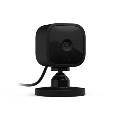 Blink Mini | Indoor Plug In Camera | 1080p Cam Security Motion Sensor | Black - Image 1 of 4