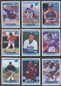 1992 Donruss Baseball, # 1 to # 200, No Dot after the INC on Back, U-PICK, RB1