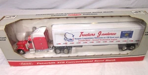 RARE  Liberty Classics Peterbilt 379 Tractor Trailer  Limited Edition Bank - Picture 1 of 13