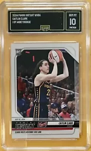 2024 PANINI INSTANT - WNBA #144 - CAITLIN CLARK - ROOKIE GMA 10 - GEM MINT - Picture 1 of 1