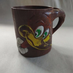 Vintage 1960's Woody Woodpecker Kid's F&F MOLD Ohio Mug/Cup Cartoon Creepy Fun - Picture 1 of 8