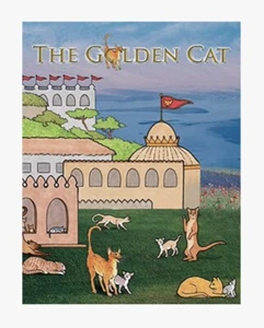 The Golden Cat Billingual Edition English - Somali Childrens Story Book + DVD - Picture 1 of 5