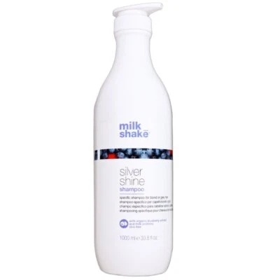 Milk Shake Silver Shine Shampoo 1000 ml Spezialshampoo blondes oder graues Haar