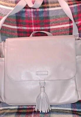 Bolsa de pañales para bebé Sweet Skip And Hop con cambiador beige/gris bolsa grande Foto 1 de 4