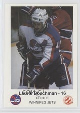1985-86 Winnipeg Jets Police Laurie Boschman