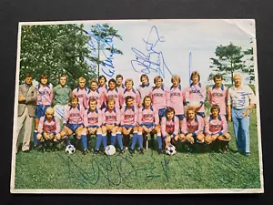 HSV 1976/1977 (18x signed) signed miner collectible 10x15 autograph - Picture 1 of 2