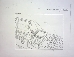 Bucky O'Hare and the Toad Wars TV Series 1991 Production COPY MODEL SHEET Marvel - Bild 1 von 2
