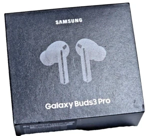 Samsung Galaxy Buds3 Pro ✨ Silver/ White True Wireless Bluetooth Earbuds - - Picture 1 of 7