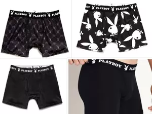 PlayBoy By PacSun Mens Boxer Brief, Playboy By Pacsun Focus Fit Boxer Brief, - Picture 1 of 21