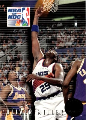 1993-94 SkyBox Basketball Card Oliver Miller Phoenix Suns #8 - Image 1 of 2