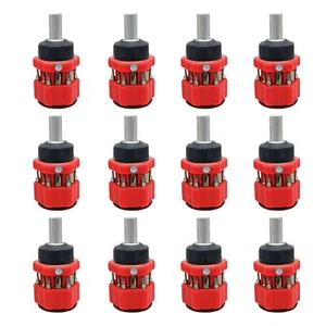 Case (12) 12-in-1 Spezialeinsätze Kompakt Multi-Bit Kurz Kurz Kurz Schraubendreher Set, Rot - Bild 1 von 4