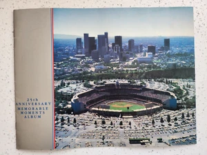 Los Angeles Dodgers Stadium 25th Anniversary Memorable Moments Album - Picture 1 of 3